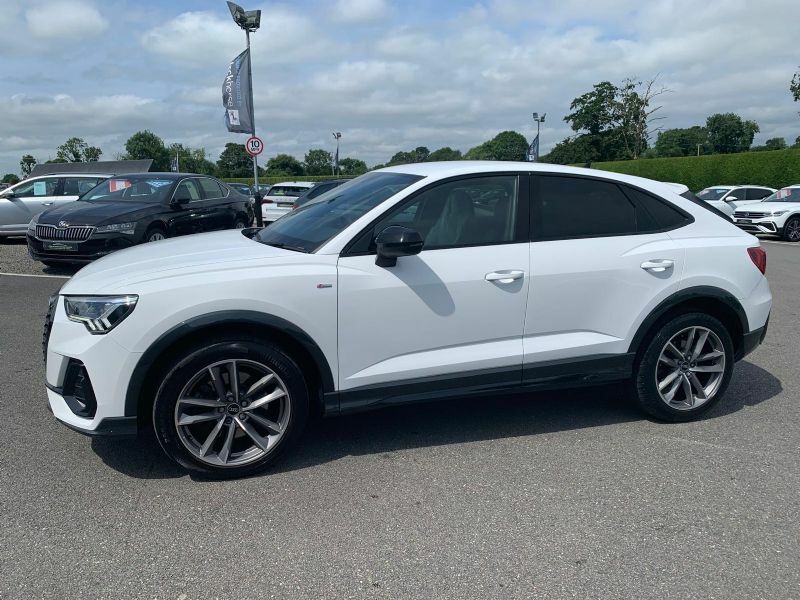 Audi Q3 S Line Black Edition 40 2.0Tdi Quattro Coupe EO71OZB White #2