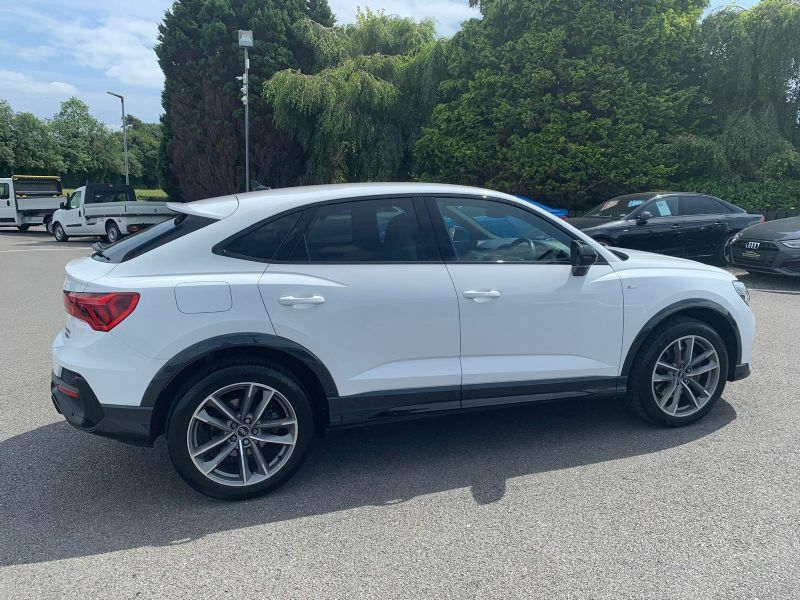 Audi Q3 S Line Black Edition 40 2.0Tdi Quattro Coupe EO71OZB White #6
