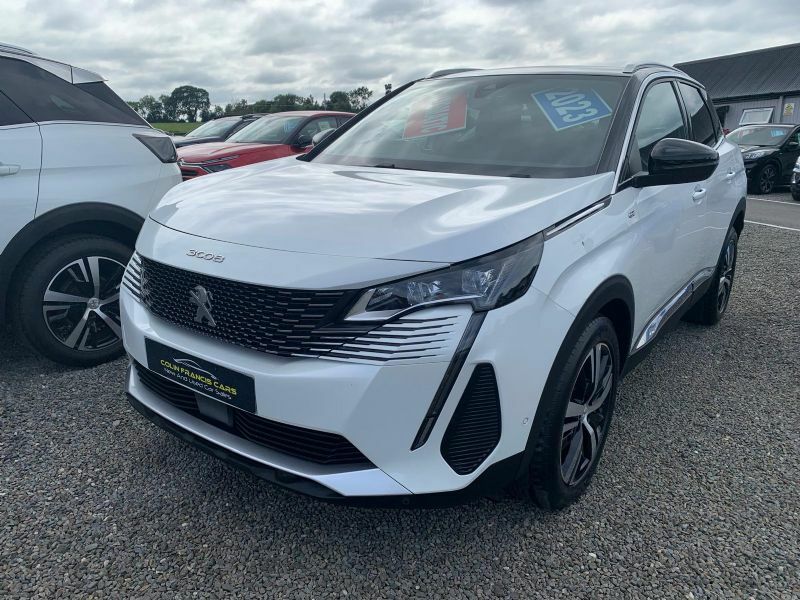 Peugeot 3008 Gt 1.5Bluehdi S S White