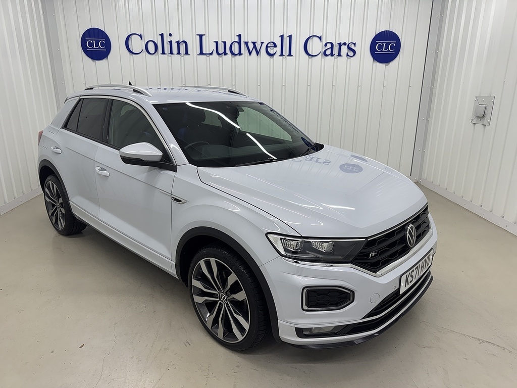 Volkswagen T-Roc 2.0 Tdi Evo R-line Suv Dsg Euro 6 Ss Silver
