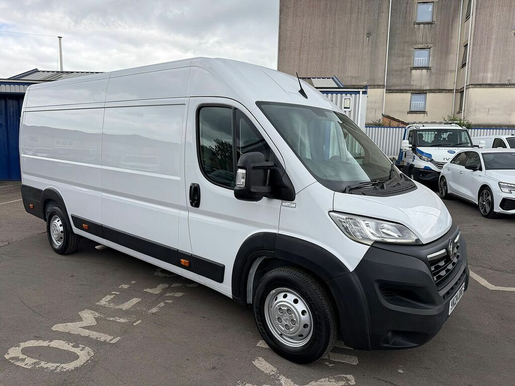 Vauxhall Movano 2.2 Cdti 3500 Biturbo Hdt Prime Panel Van Dies White