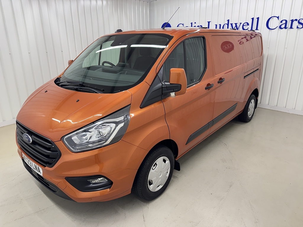 Ford Transit Custom 2.0 300 Ecoblue Trend L2 H1 Euro 6 AY23LNA Orange #3
