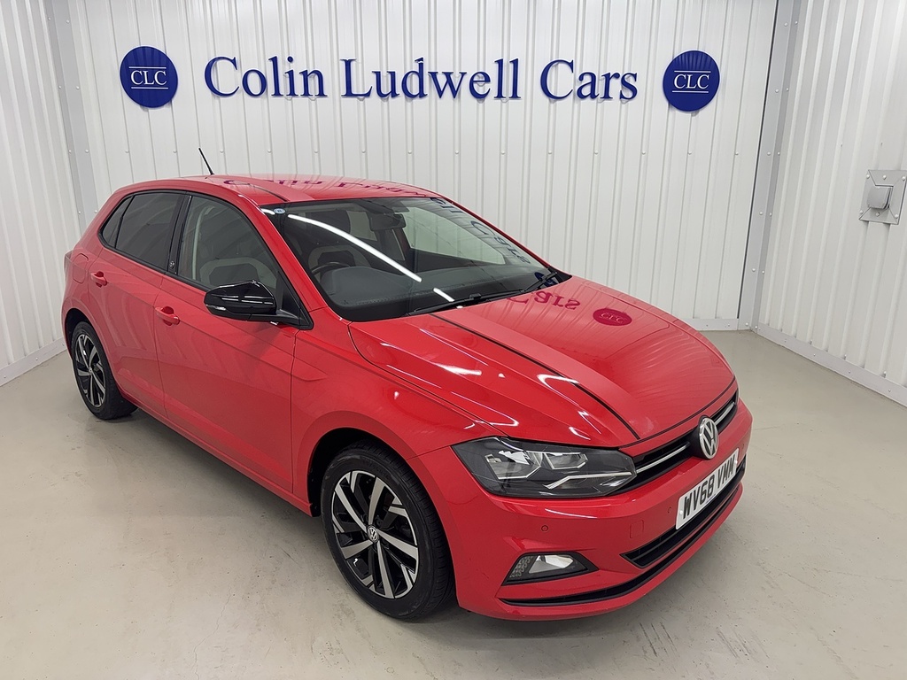 Volkswagen Polo 1.0 Beats Hatchback Euro 6 Ss Red