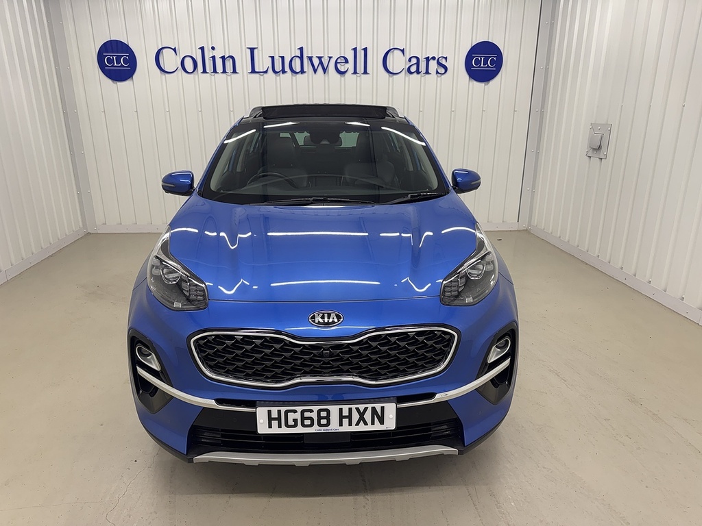 Kia Sportage 1.6 T-gdi 4 Suv Euro 6 Ss 17 HG68HXN Blue #2