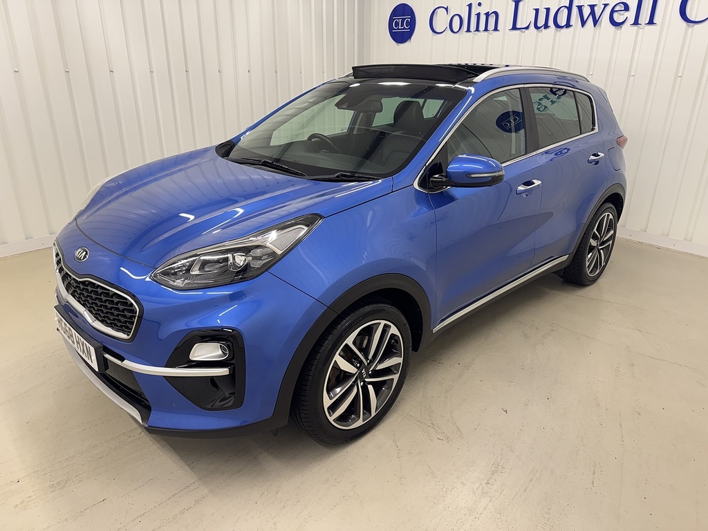 Kia Sportage 1.6 T-gdi 4 Suv Euro 6 Ss 17 HG68HXN Blue #3