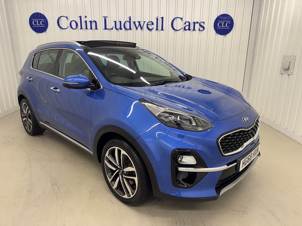 Kia Sportage 1.6 T-gdi 4 Suv Euro 6 Ss 17 HG68HXN Blue