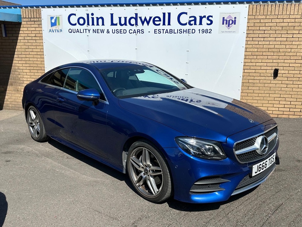 Mercedes-Benz E Class 2.0 E220d Amg Line Premium G-tronic Euro 6 Ss Blue