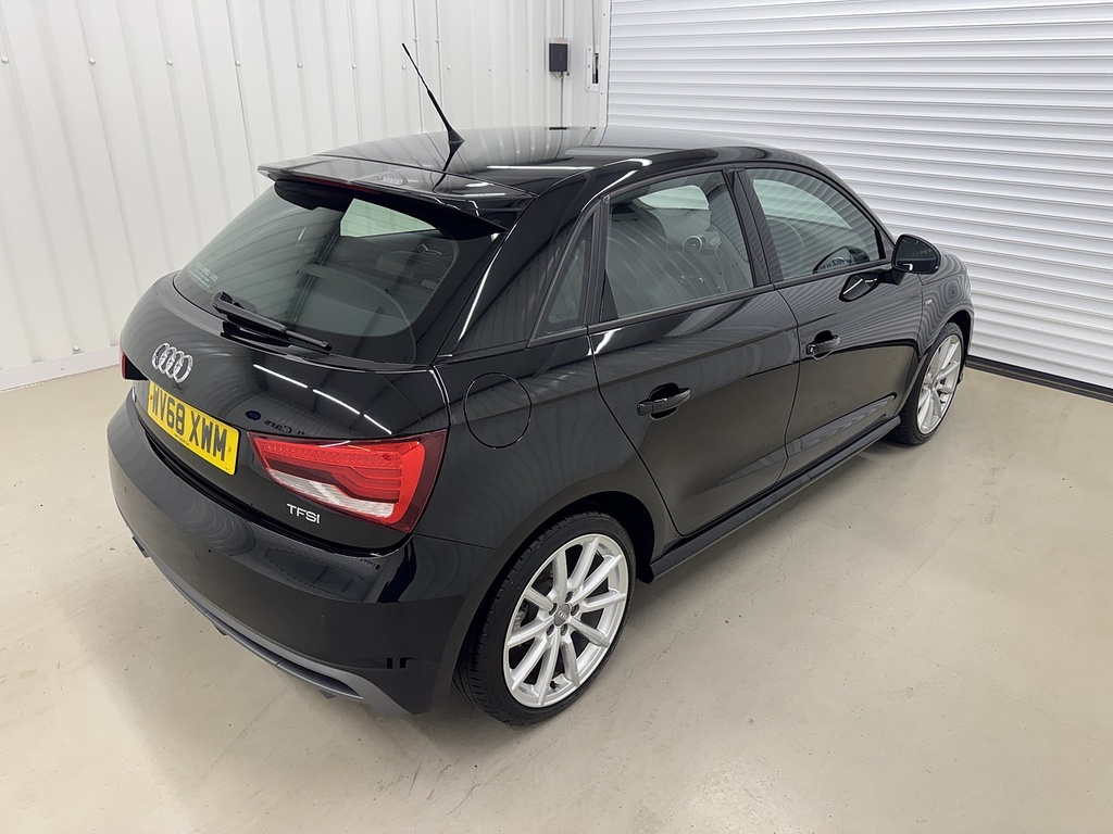 Audi A1 1.4 Tfsi S Line Sportback S Tronic Euro Black #6