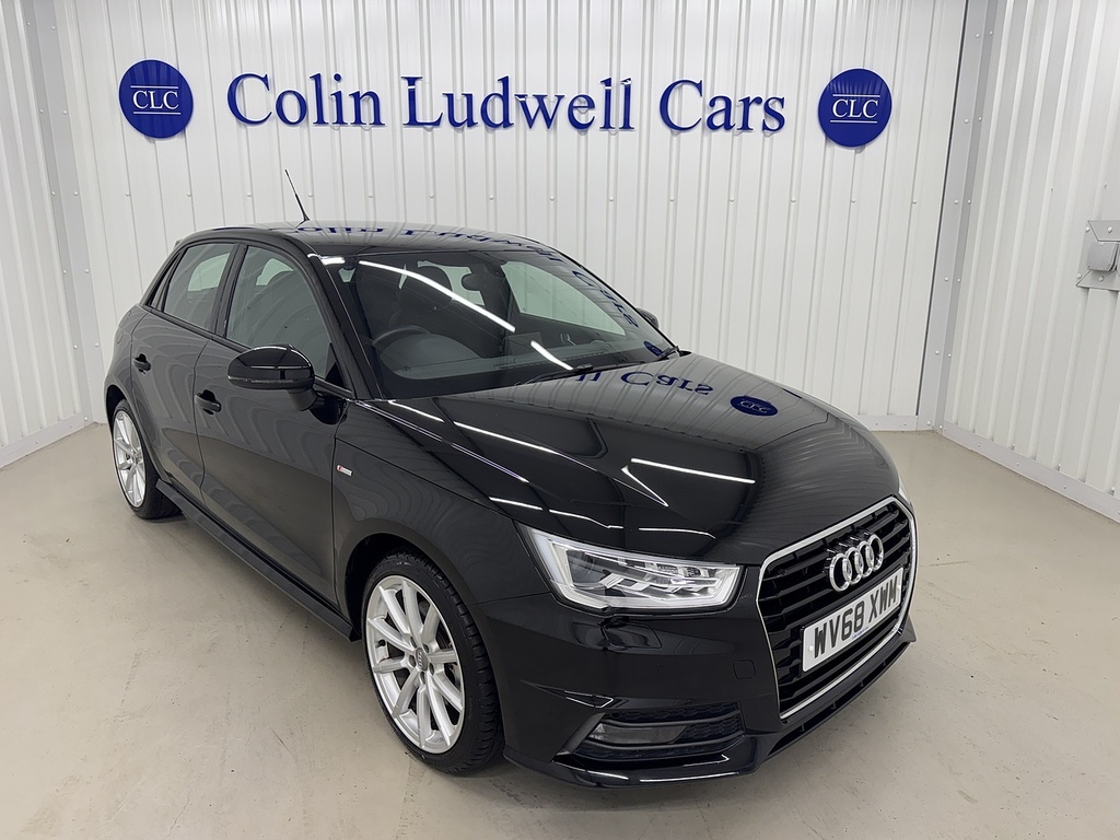 Audi A1 1.4 Tfsi S Line Sportback S Tronic Euro Black