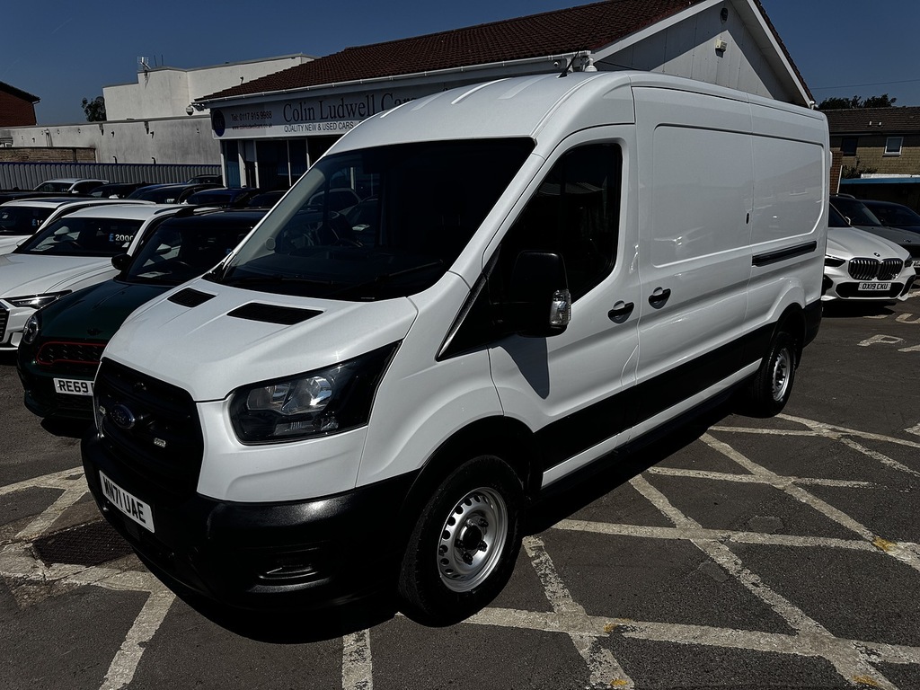 Ford Transit Custom 2.0 350 Ecoblue Leader Panel Van White