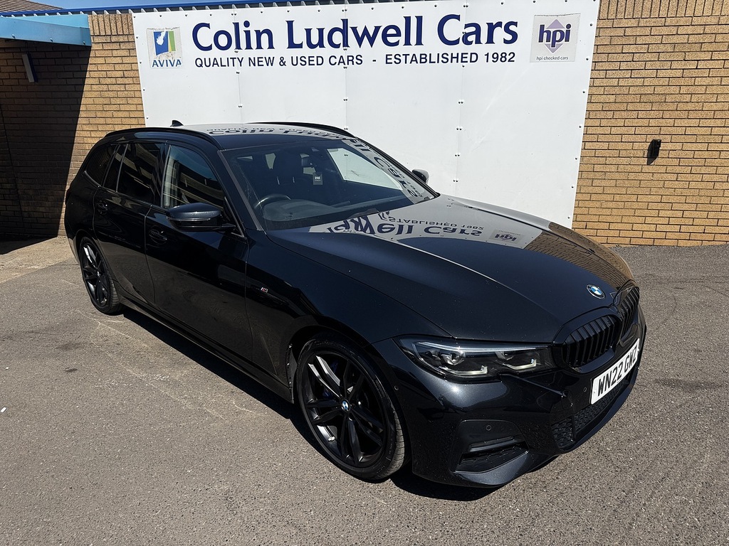 BMW 3 Series 2.0 320I M Sport Touring Euro 6 Ss Black