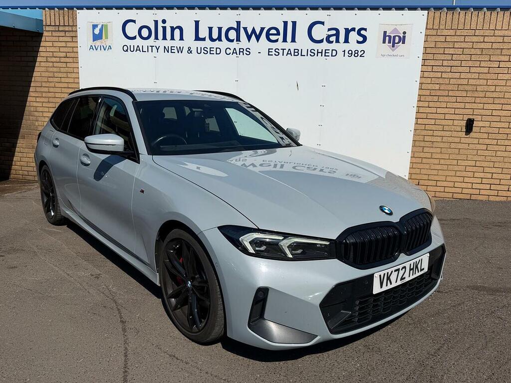 BMW 3 Series 2.0 320D Mht M Sport Touring Euro 6 Ss Grey