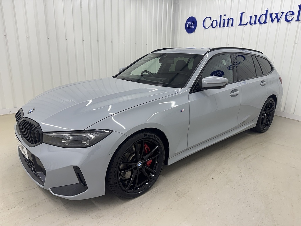 BMW 3 Series 2.0 320D Mht M Sport Touring Euro 6 Ss VK72HKL Grey #3