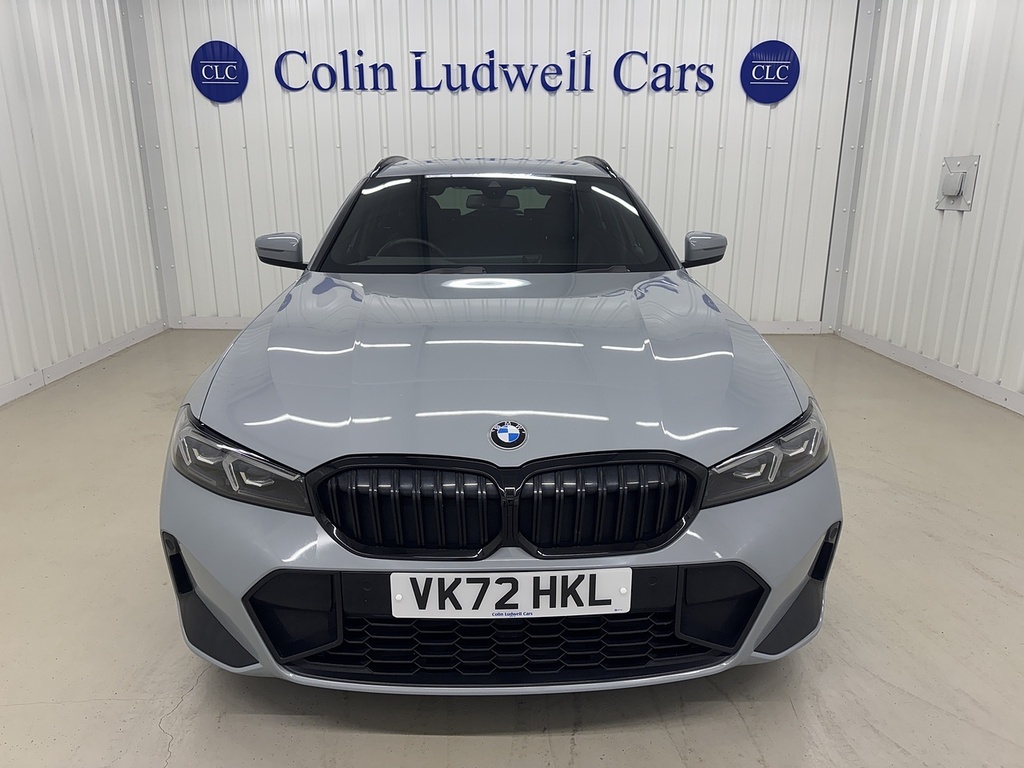 BMW 3 Series 2.0 320D Mht M Sport Touring Euro 6 Ss VK72HKL Grey #2