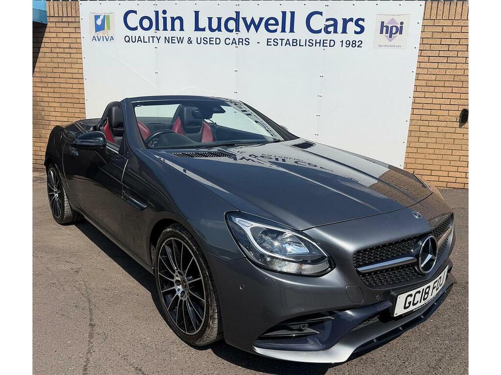 Mercedes-Benz SLC 2.0 Slc200 Gpf Amg Line Convertible G-t Grey #2