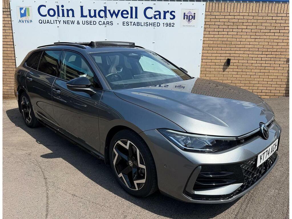 Volkswagen Passat 1.5 Etsi Mhev R-line Estate Hybrid Dsg Grey