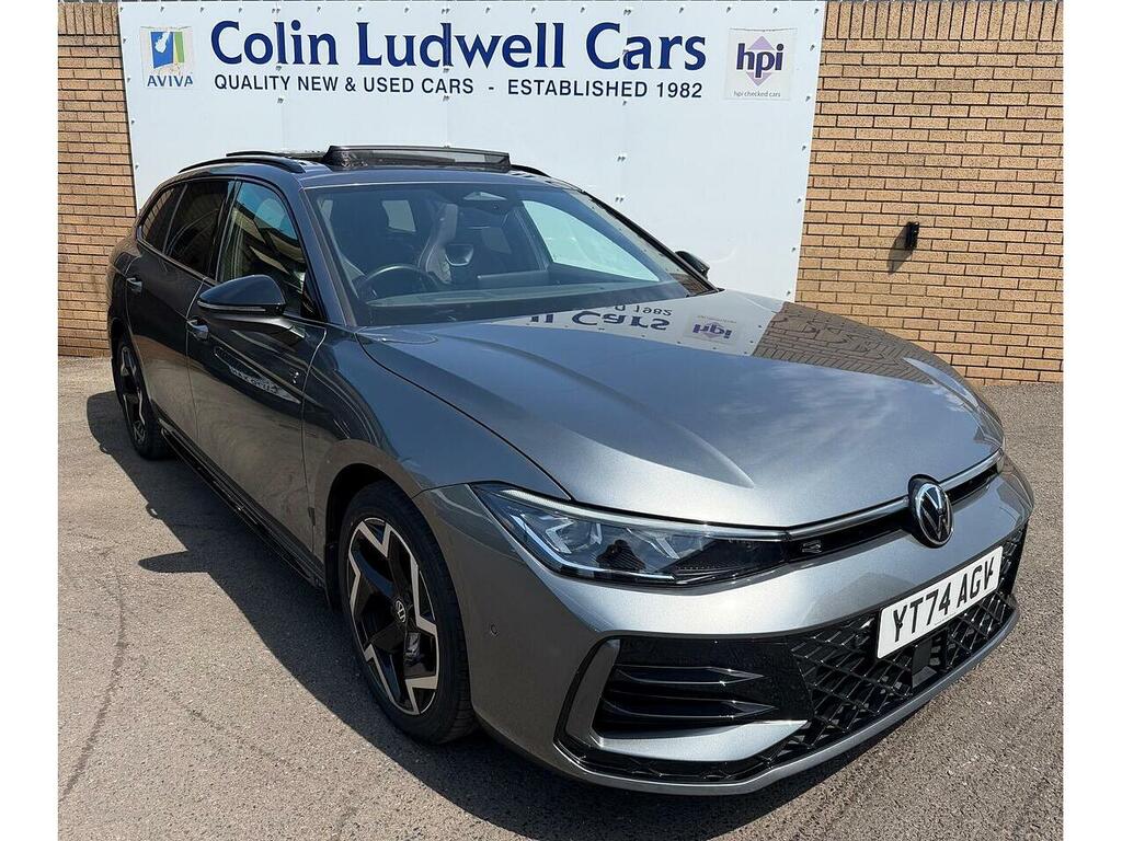 Volkswagen Passat 1.5 Etsi Mhev R-line Estate Hybrid Dsg Grey #2