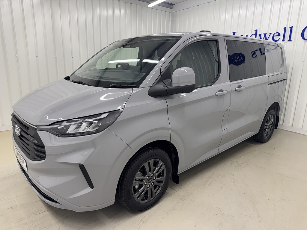 Ford Transit Custom 2.0 320 Ecoblue Limited Crew Van L1 H1 Euro 6 Grey #3