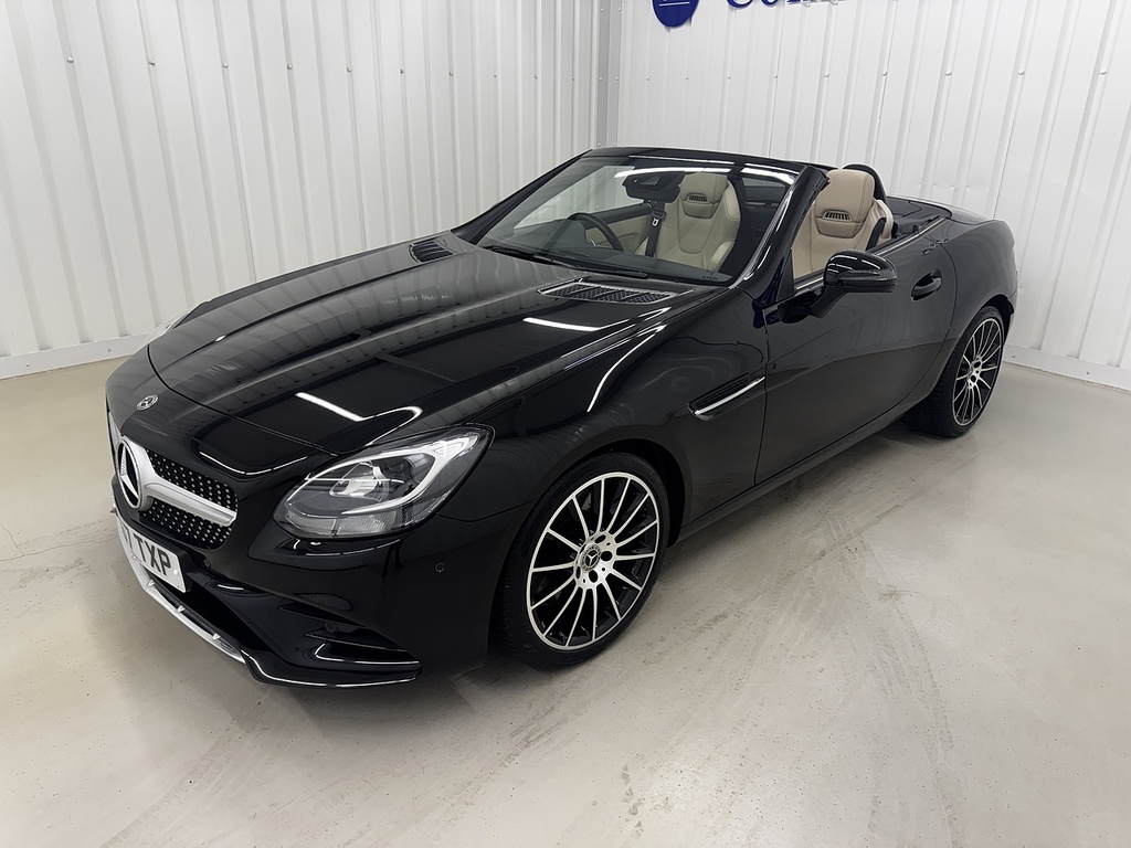 Mercedes-Benz SLC 2.0 Slc200 Amg Line Convertible Black #4