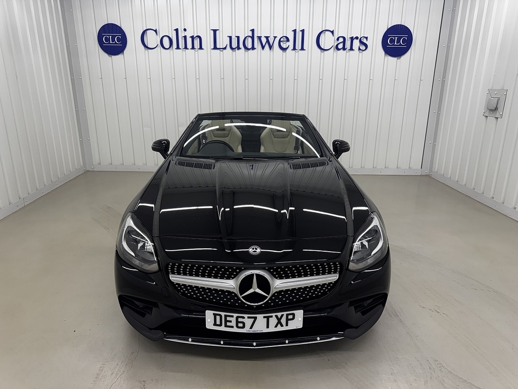 Mercedes-Benz SLC 2.0 Slc200 Amg Line Convertible Black #3