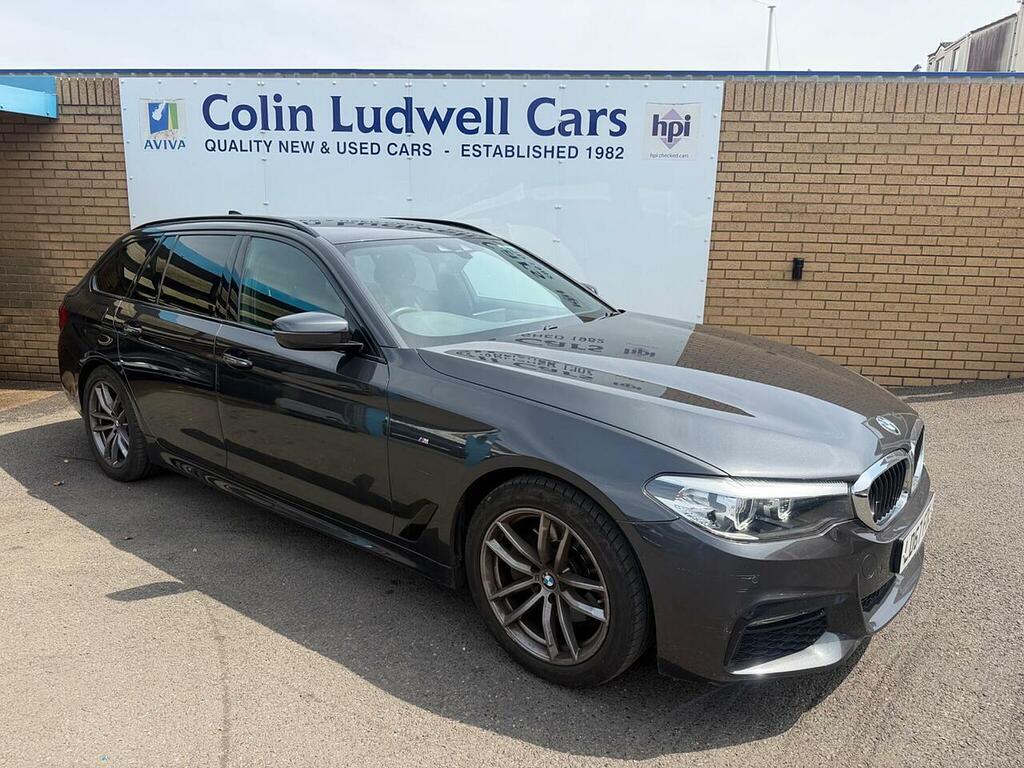 BMW 5 Series 2.0 520D M Sport Touring Euro 6 Ss Grey