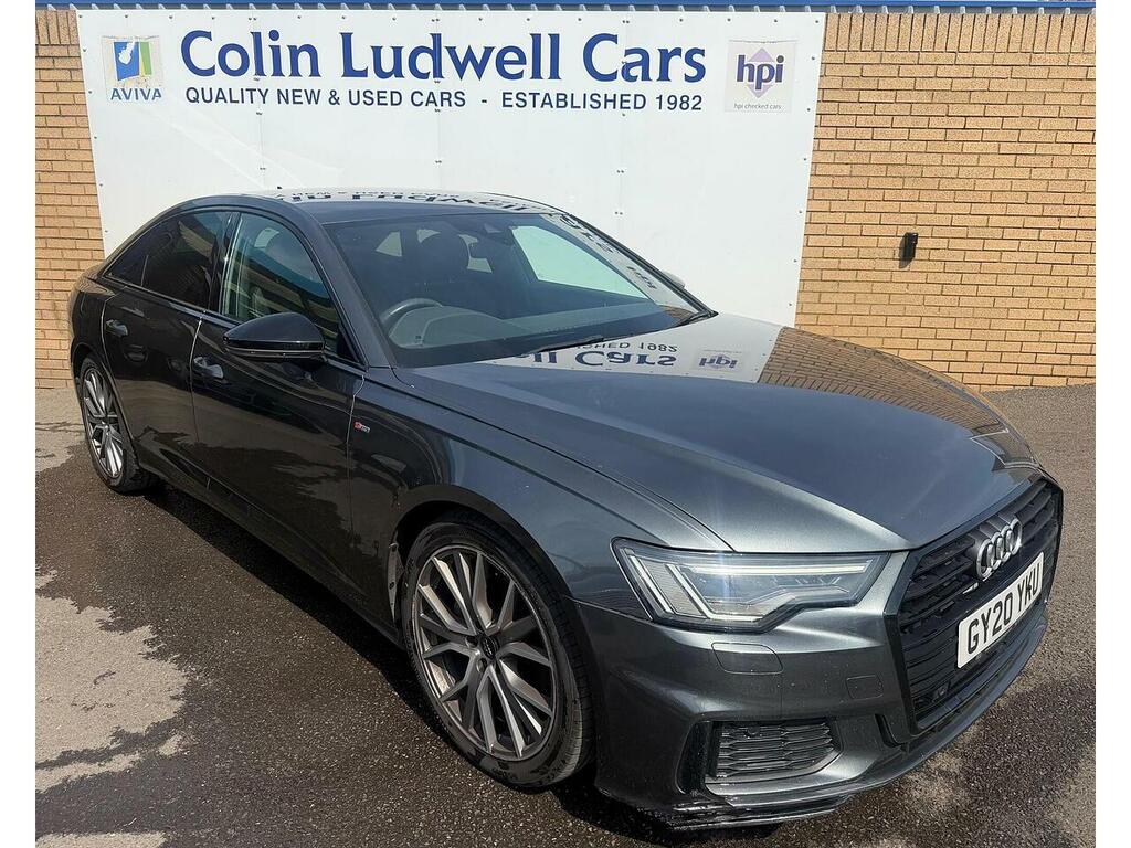 Audi A6 Saloon 2.0 Tdi 40 Black Edition Saloon S Troni Grey