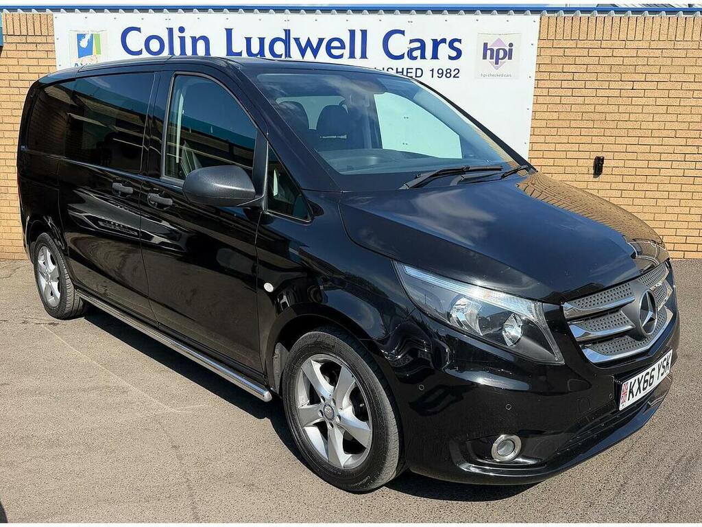 Mercedes-Benz Vito 2.1 116 Cdi Bluetec Sport Crew Van Double Cab Black