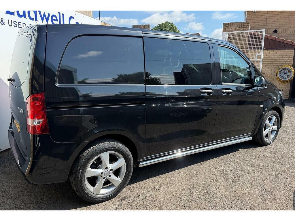 Mercedes-Benz Vito 2.1 116 Cdi Bluetec Sport Crew Van Double Cab Black #3