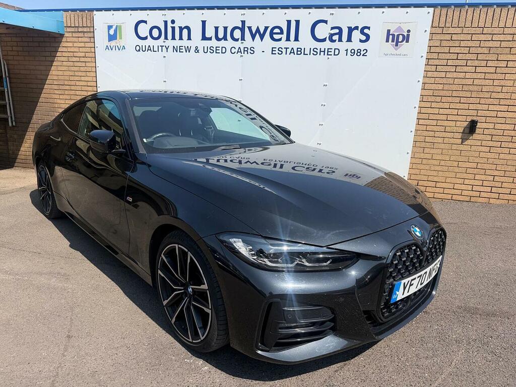 BMW 4 Series Gran Coupe 2.0 420I M Sport Coupe Euro 6 Ss Black #2