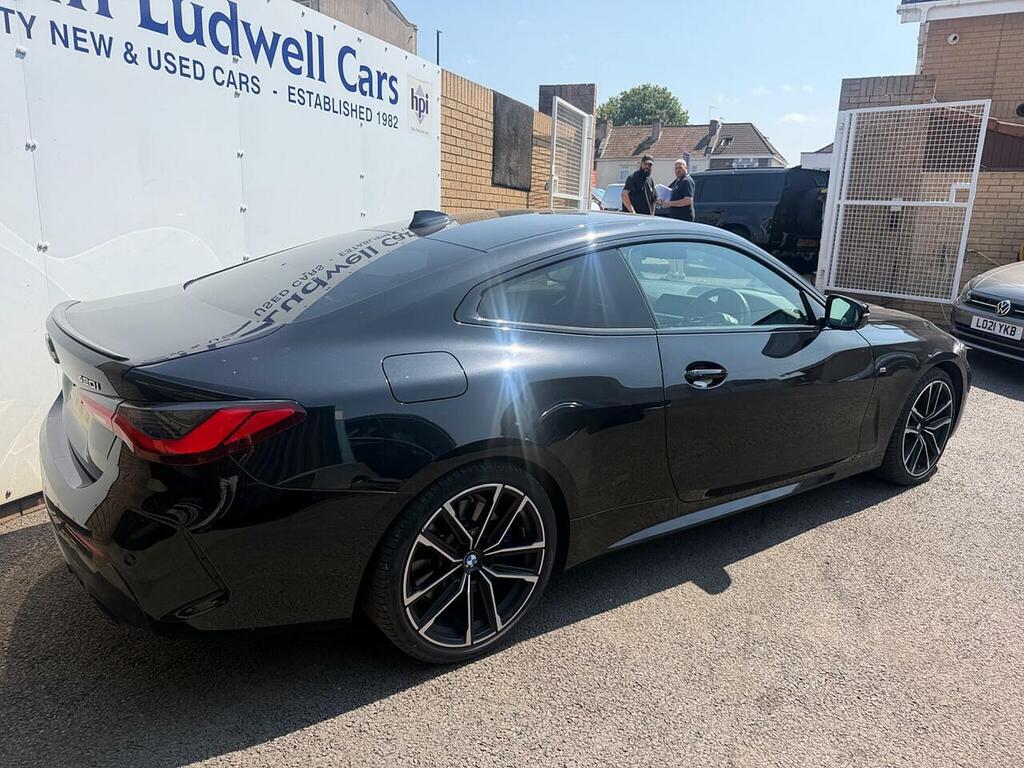 BMW 4 Series Gran Coupe 2.0 420I M Sport Coupe Euro 6 Ss Black #3