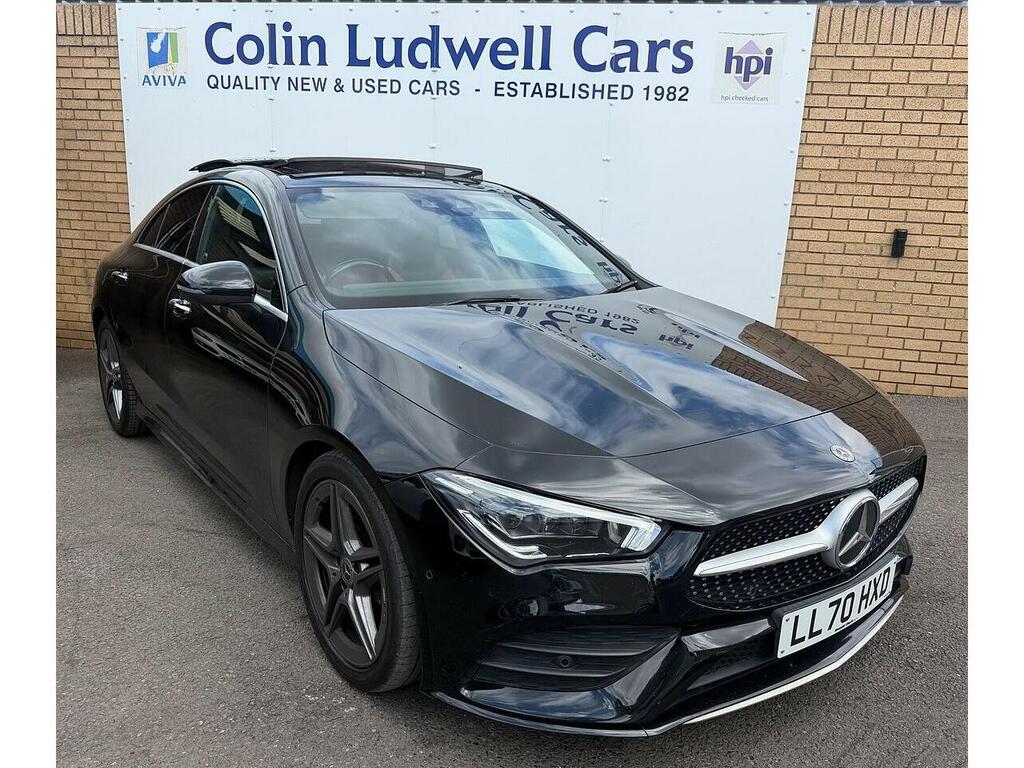 Mercedes-Benz CLA Class Cla180 Amg Line Saloon 1.3 Black #2