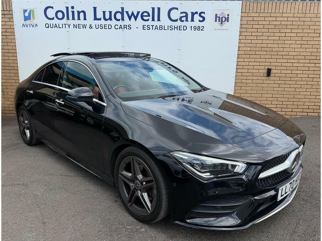 Mercedes-Benz CLA Class Cla180 Amg Line Saloon 1.3 Black