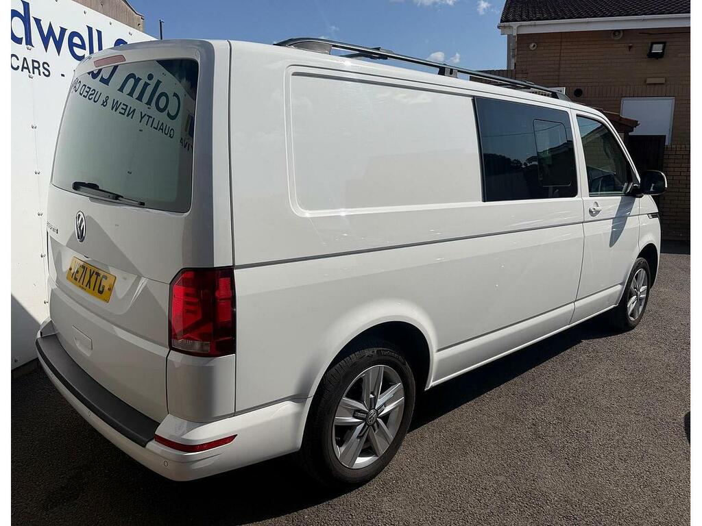 Volkswagen Transporter 2.0 Tdi T32 Highline Kombi Double Cab D White #3