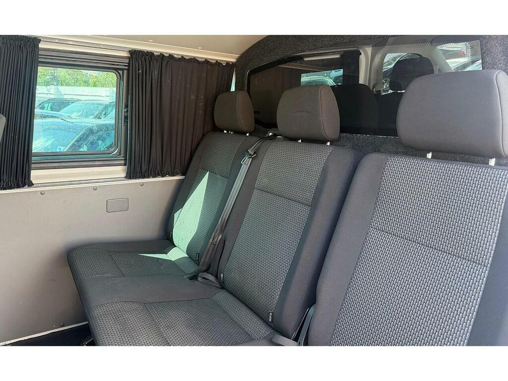 Volkswagen Transporter 2.0 Tdi T32 Highline Kombi Double Cab D White #6