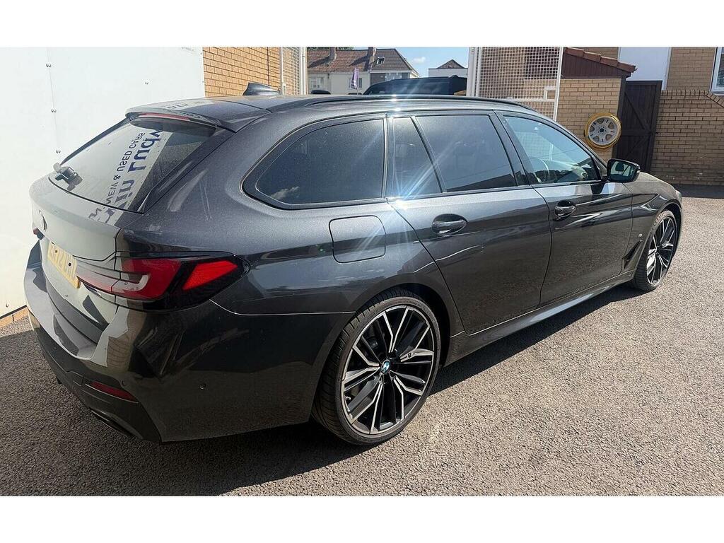 BMW 5 Series 2.0 520D Mht M Sport Touring Hybrid Ste Grey #3