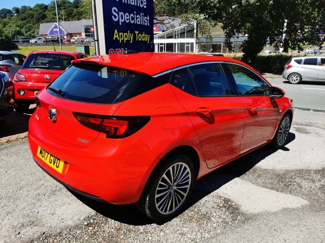 Vauxhall Astra 2017 17 1.4I Turbo Elite Hatchback Manu MD17GVO Red #6