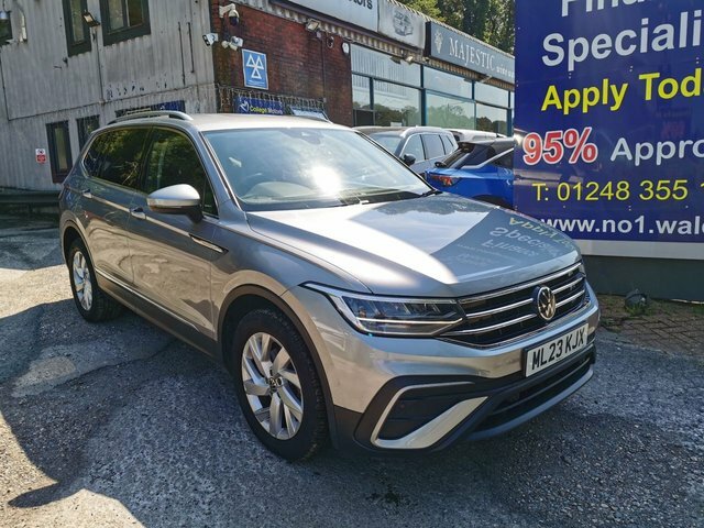 Volkswagen Tiguan Allspace 1.5 Tsi Life Suv Dsg Euro 6 S S 150 Silver