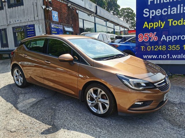 Vauxhall Astra 2016 66 1.4I Turbo Sri Nav Hatchback Ma Brown