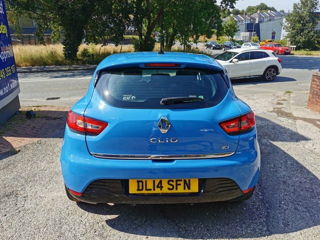 Renault Clio 2014 14 1.5 Dci Dynamique Medianav Hatchback D DL14SFN Blue #5