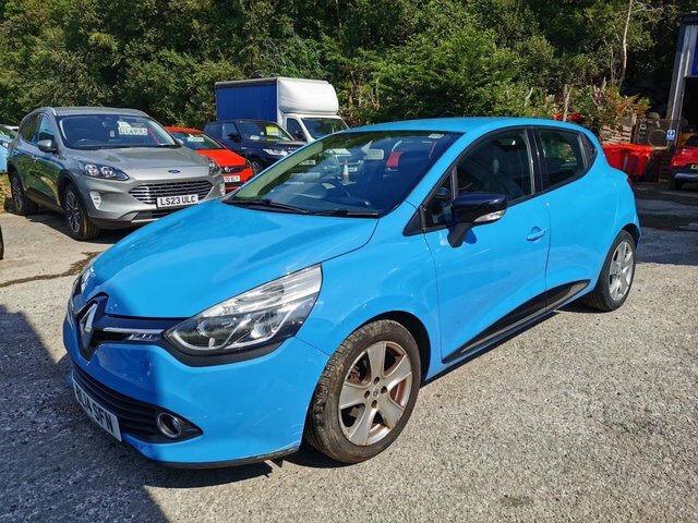 Renault Clio 2014 14 1.5 Dci Dynamique Medianav Hatchback D DL14SFN Blue #4