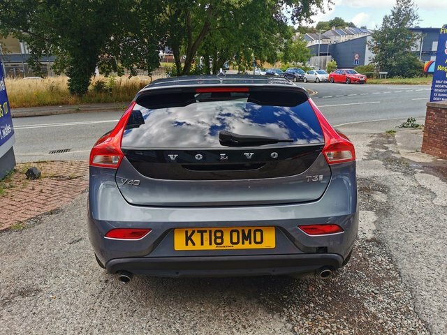 Volvo V40 2.0 T3 Gpf Inscription Hatchback KT18OMO Grey #6