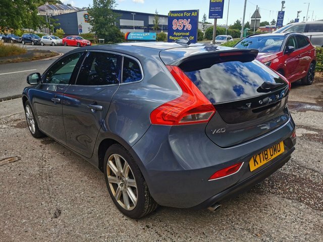 Volvo V40 2.0 T3 Gpf Inscription Hatchback KT18OMO Grey #5