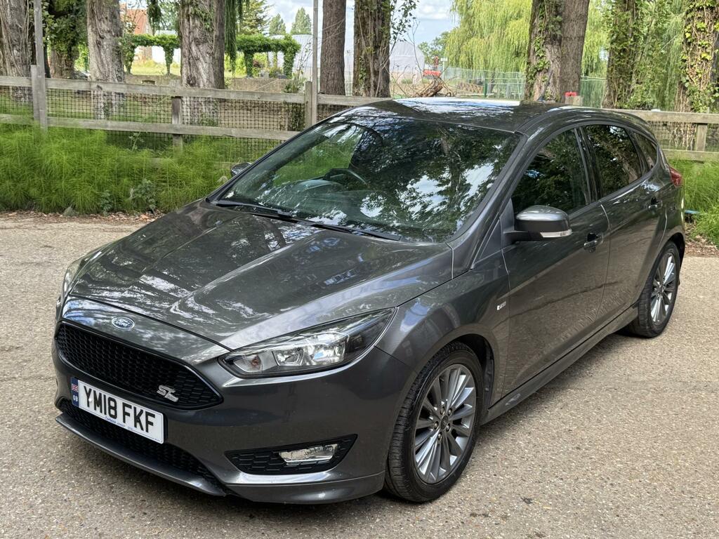 Ford Focus 1.0T Ecoboost St-line Hatchback YM18FKF Grey #6