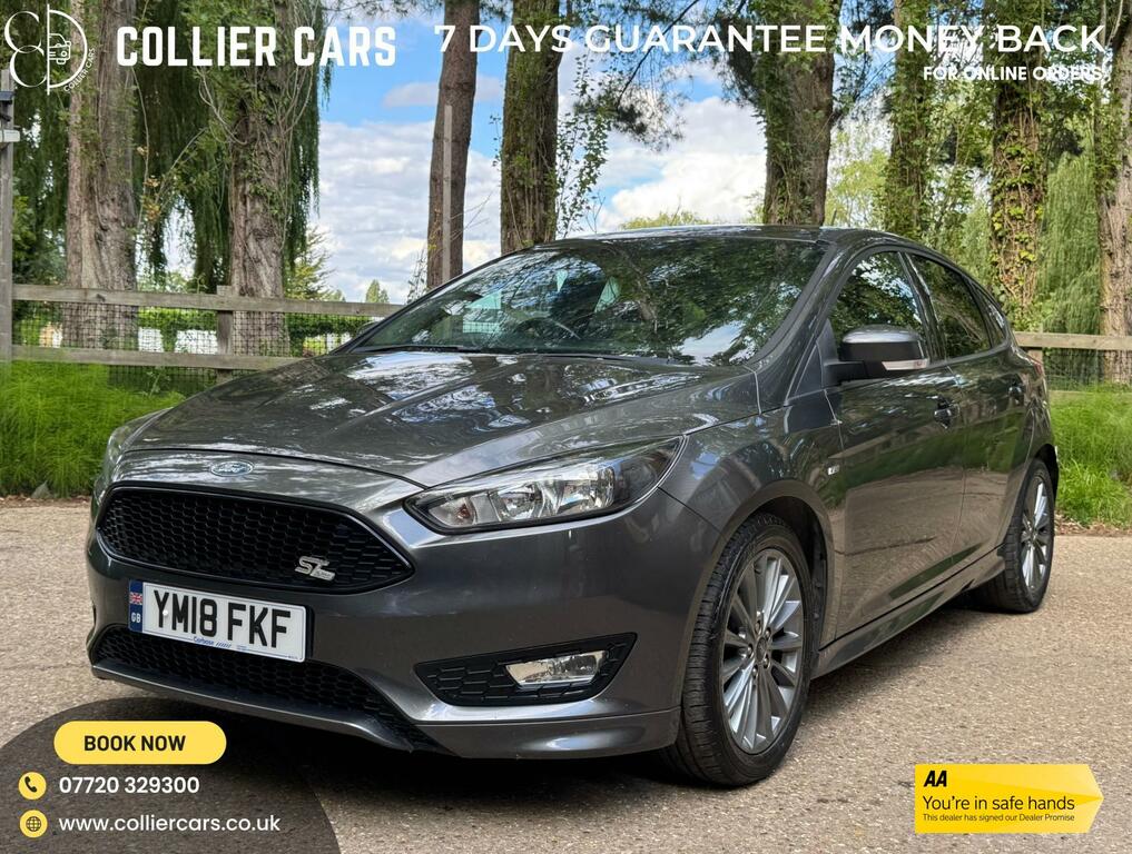 Ford Focus 1.0T Ecoboost St-line Hatchback Grey