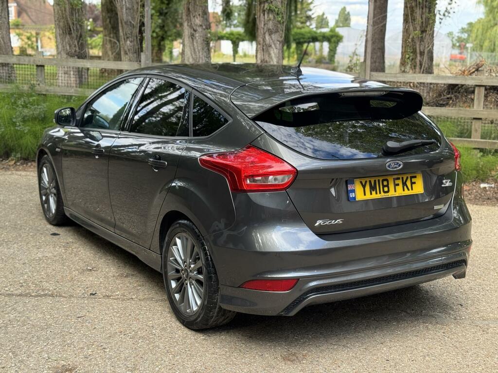 Ford Focus 1.0T Ecoboost St-line Hatchback YM18FKF Grey #3