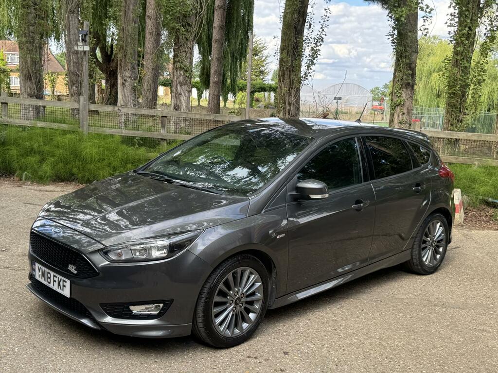 Ford Focus 1.0T Ecoboost St-line Hatchback YM18FKF Grey #5