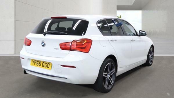 BMW 1 Series Hatchback 1.5 116D M Sport Euro 6 Ss 2016 Blue #3