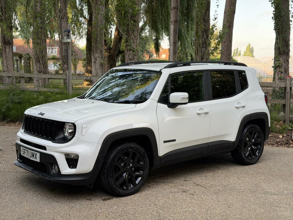 Jeep Renegade Night Eagle White #8