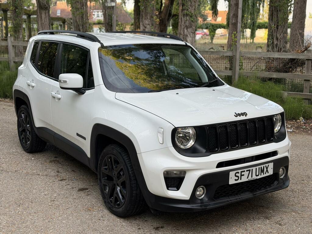 Jeep Renegade Night Eagle White #13