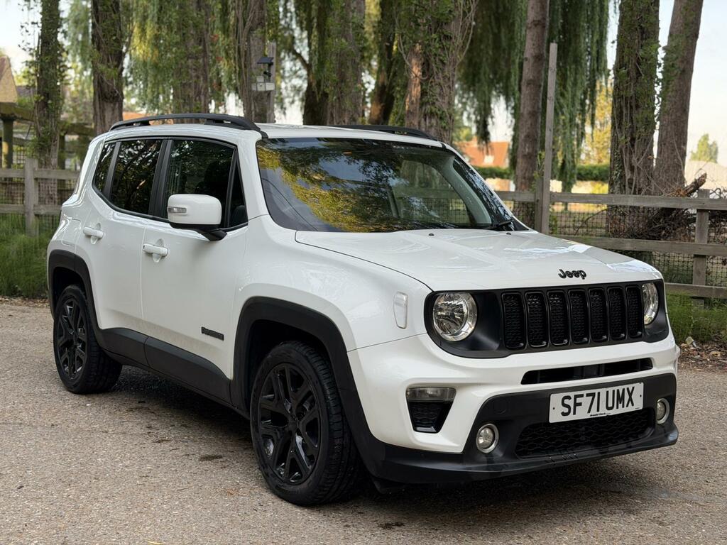 Jeep Renegade Night Eagle White #11